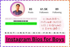 Best Insta Bio for Boys