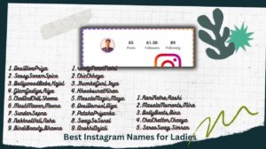 Instagram Names for Ladies