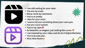 Comments for Girl Reels on Instagram