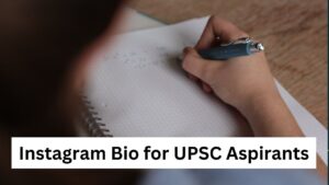 Instagram Bio for UPSC Aspirants